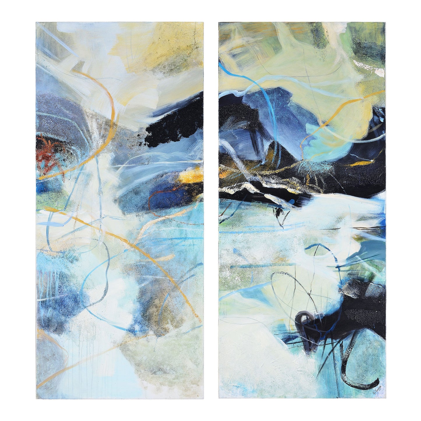 Aquarius Artwork (Set of 2)