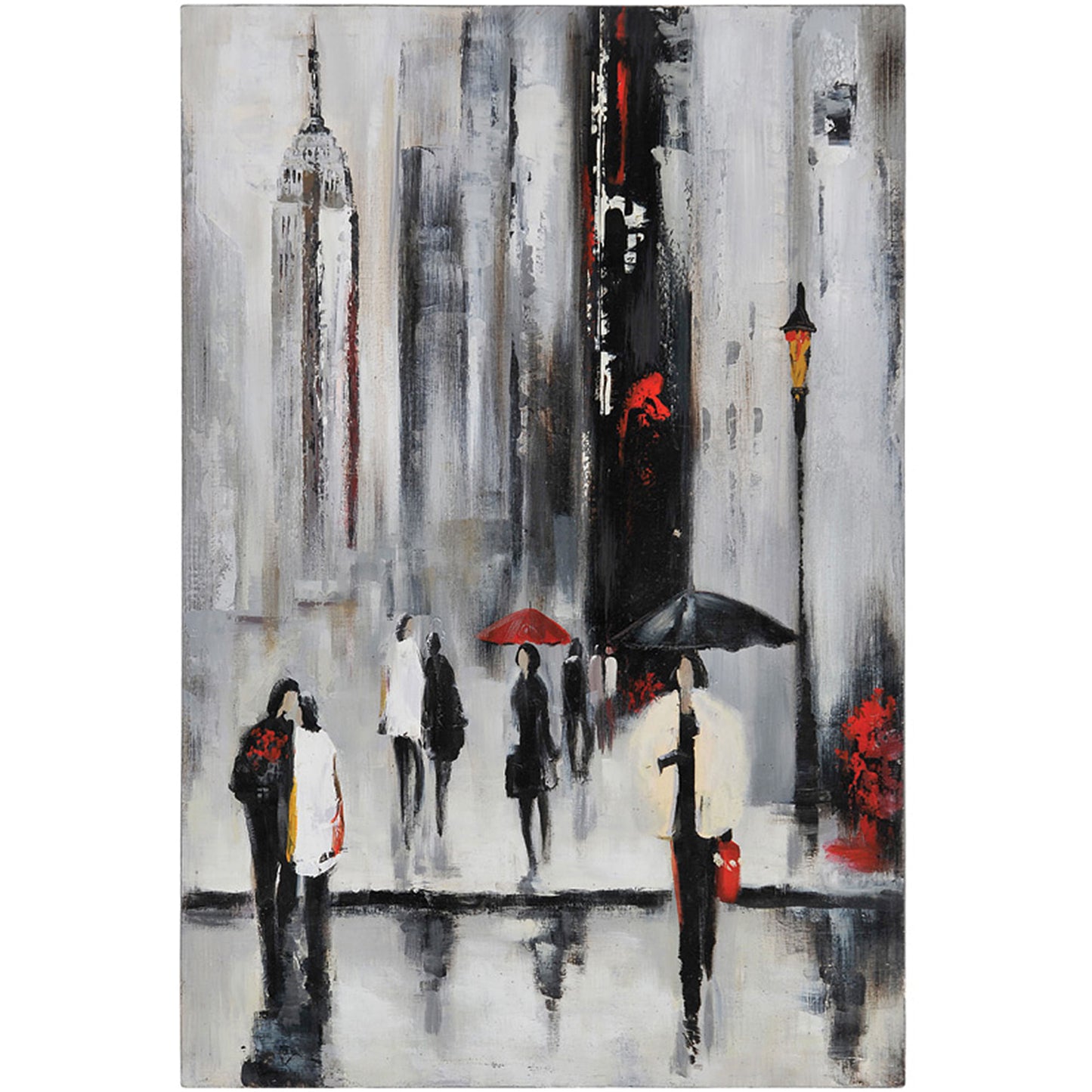 Bustling City I Art