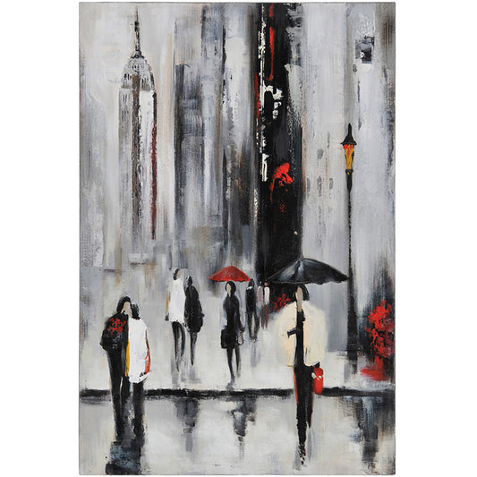 Bustling City I Art
