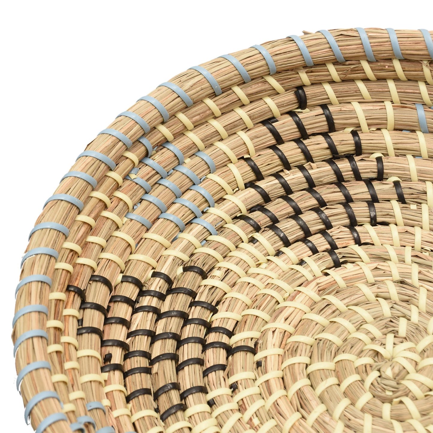 Elmina Hanging Seagrass Baskets S/7