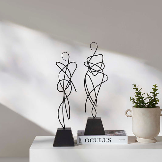 Arabesque Statue S/2