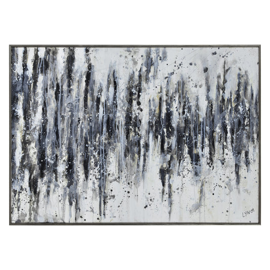 Kombu Hand-Painted Canvas Art