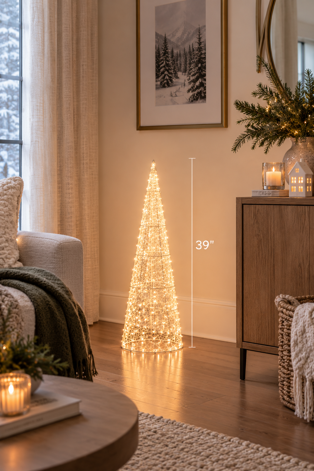 39"H Large Lumos LED Tree