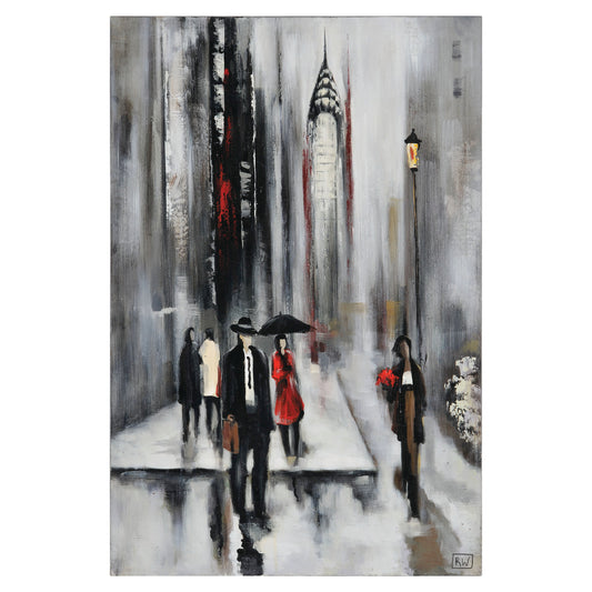 Bustling City II Art
