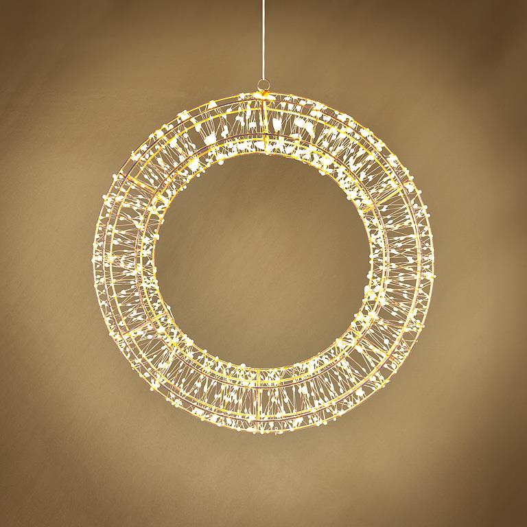 20"D Small LED Light Wreath